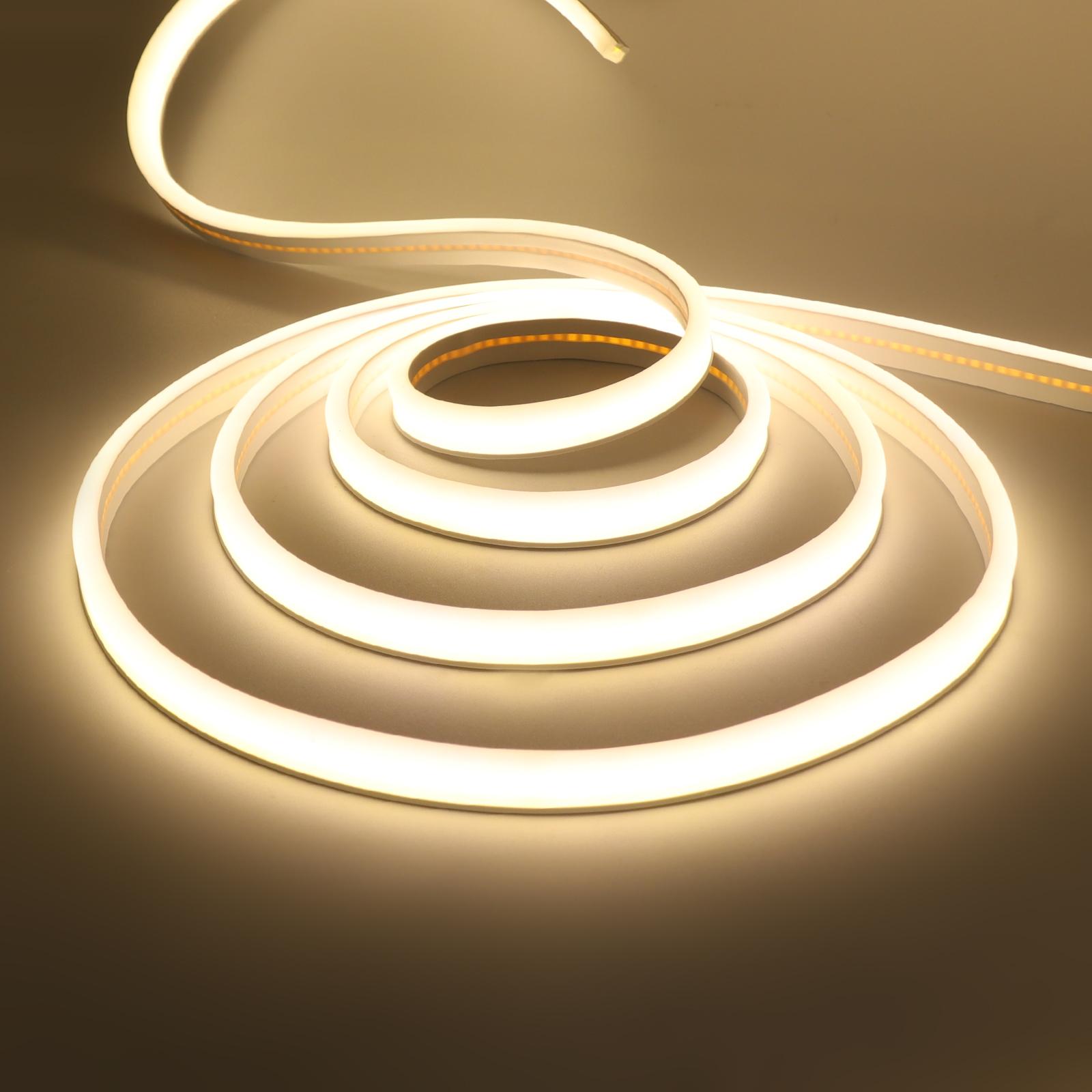 

Solar Powered COB Neon Strip 24V IP67 Waterproof 320Leds/M 3000K 4000K 6000K Home Garden Decor Flexible Ribbon Rope LED Light 0.5m