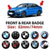 74mm 82mm tagumine pagasiruumimärgid esiosa kapott pagasiruum Embleem logo F10 E64 E63 E60 E52 E83 E46 E92 E90 E84 E93 G03 F20 X3 X5 X6 jaoks