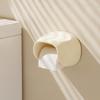 Wall Toilet Paper Dispenser with Shelf Glossy Finish WallMounted Roll Holder