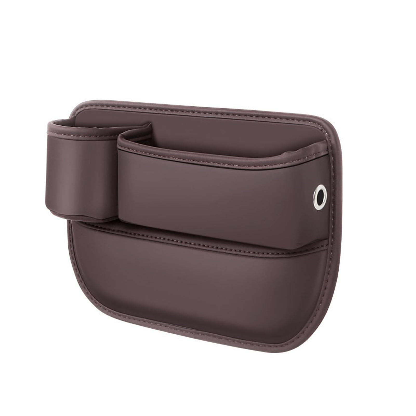 

Natunofu Seat Side Car Car Convenient Car Storage Car Car Interior Car Seat Gap Storage Easy Mini Pocket for Small Item Convenient Passenger Brown