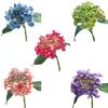 Spring Hydrangea Bouquet Artificial Flowers for Home Table Centerpieces Wedding Party Decoration Photo Props