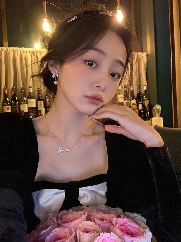 Retro Tassel Long Dangle Earrings - 925 Silver Needle, Light Luxury Fashion Jewelry for Women.