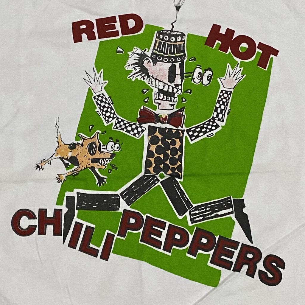 Vintage RED HOT CHILI PEPPERS Tour Concert Single Stitch T-Shirt Mens Womens Tees Top REPRINT