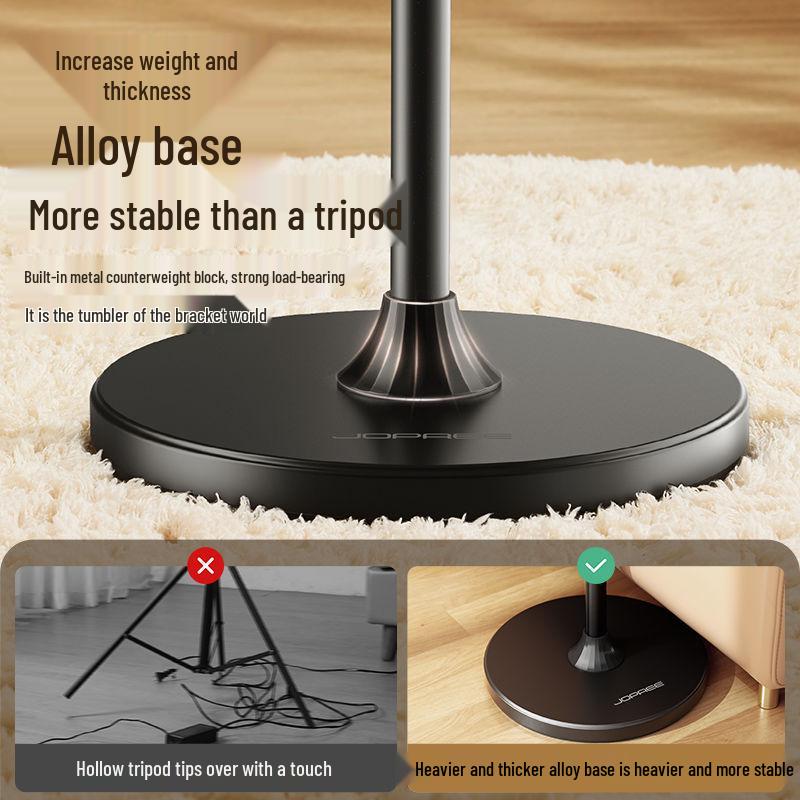 Universal Multi-Functional Tripod Stand for Mobile Phones - Desktop & Floor Use