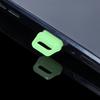 Mobile Phone Luminous DIY Dust Plug Type C IOS Dustplug Covers for Iphone Samsung Universal Night Light Stopper Pendant