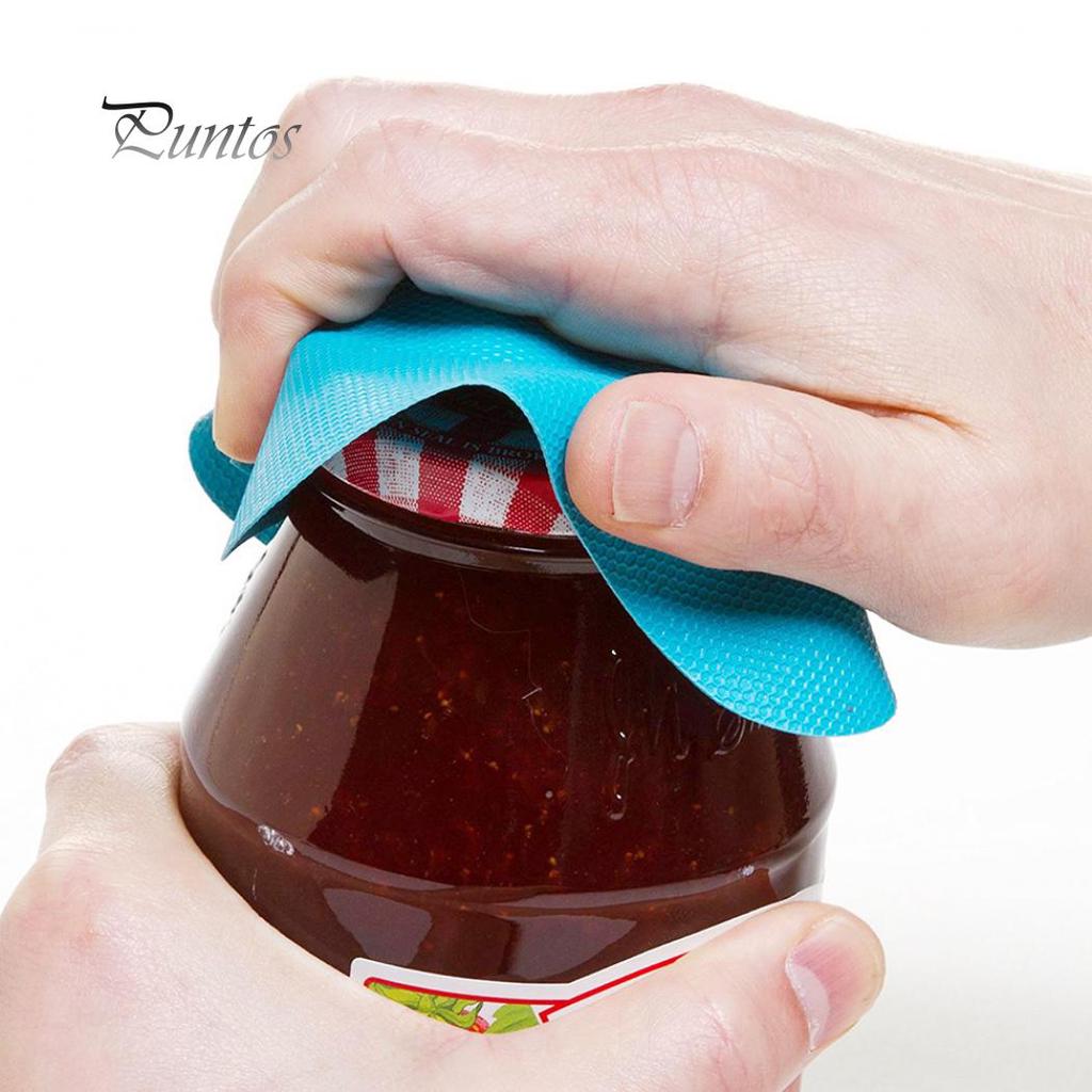 Kitchen Artifact Rubber Anti-Skid Round Gripper Pad Bottle Cookhouse Jar Opener