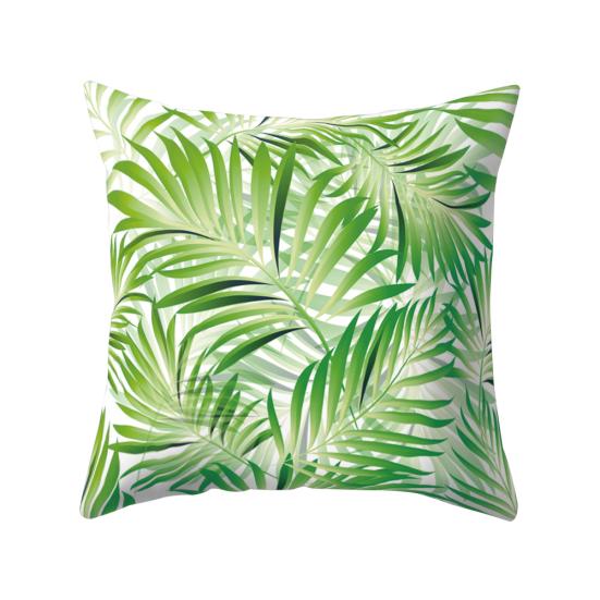 Talos Fresh Monstera Leaves Flower Throw Pillow Case Cushion Cover Sofa Bed Decor