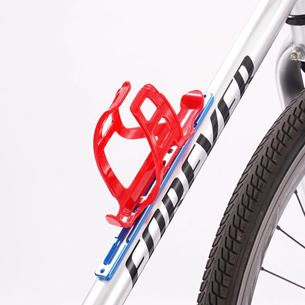 Road Mountian Bike Bottle Cage Mount Adapter Kettle Holder Tyre Pump Mounting Base Aluminum Alloy Bottle Cage Extension Adapter