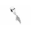 Pandora Silver Phoenix Feather Pendant 925 Silver Pendant Men and Women Couple Style Silver 791750CZ