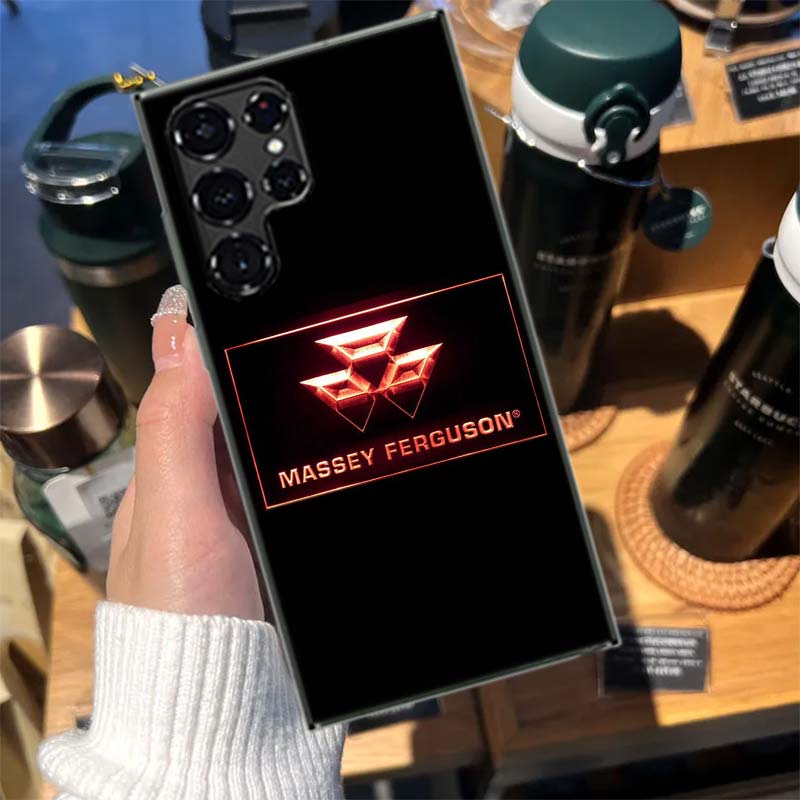 T-Tractor Farm Cases Phone Case for Samsung Galaxy S26 Ultra S25 Edge S24 S23 FE S21 Plus S20 S22 S10 Cover TPU Capa Shell Shock