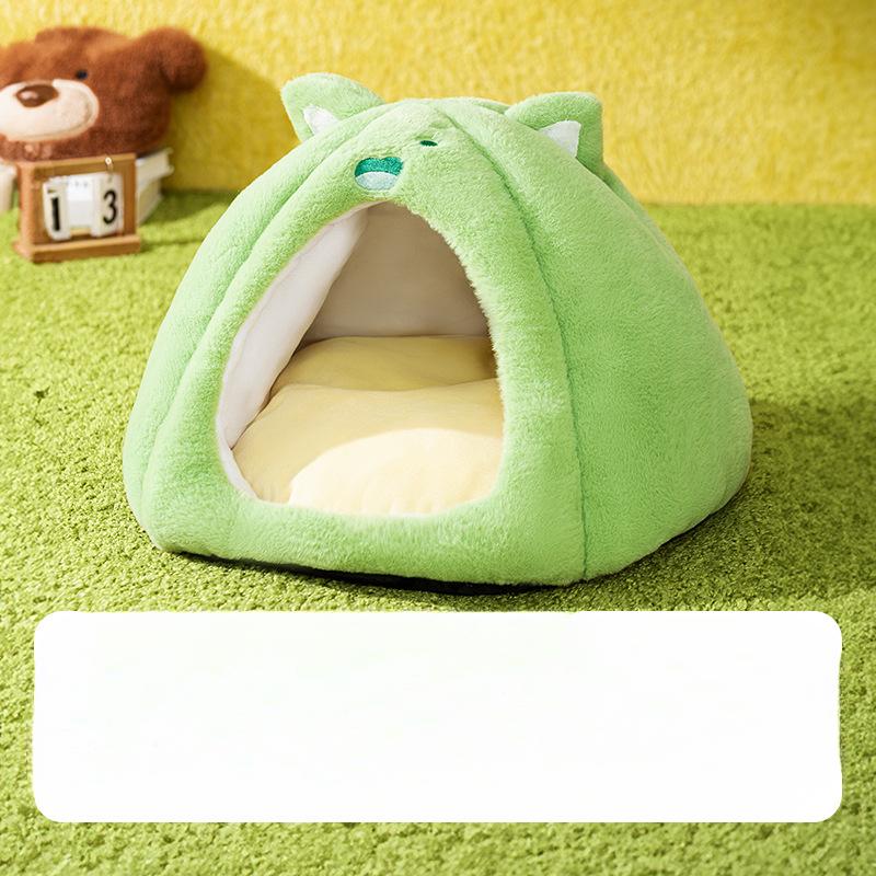 Autumn and Winter Cats Keep Warm  Funny Animals  Enclosed Cat Nests  Teddy Small Dog Kennels  Cute Pet Nests