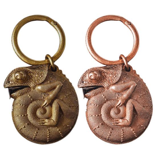 1/2Pcs Chameleon Tape Measure Portable Metal Retractable Measuring Tape Tailor