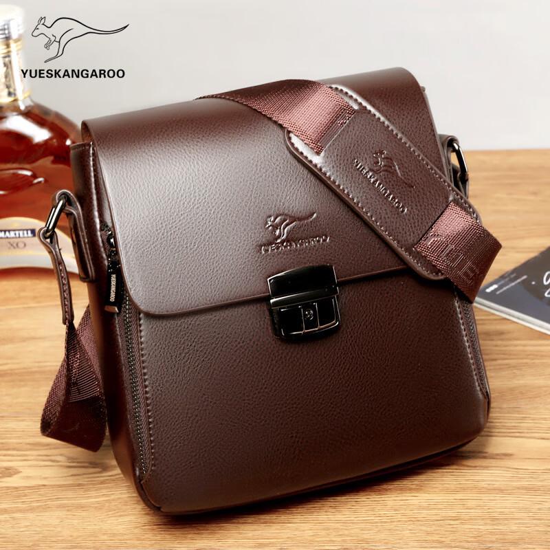 Мужская маленькая вертикальная сумка через плечо YUESKANGAROO