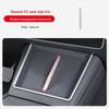 Tesla Model 3/Y Wireless Charger Decorative Strip Frame: Chrome Interior Anti-Scratch Modification