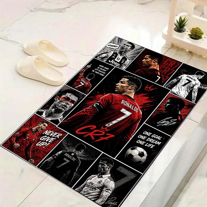 Ronaldo Carpet Rug for Living Room Bedroom Home Sofa Decoration, Kids Play Non-slip Floor Mat