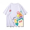 Pokémon Anime Q Edition Printed T-Shirt 2025 Summer Men's and Women's Plus Size Harajuku Trend Loose Casual Short Sleeve Top