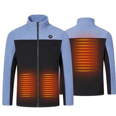 WESMART Elektrikli Polar Isıtmalı Sıcak ve Yumuşak Sonbahar için ve Dış Mekan ve Günlük Kullanım için Mükemmel Siyah x Erkek Ceket, Şarj Edilebilir, İç Giyim, Kış,