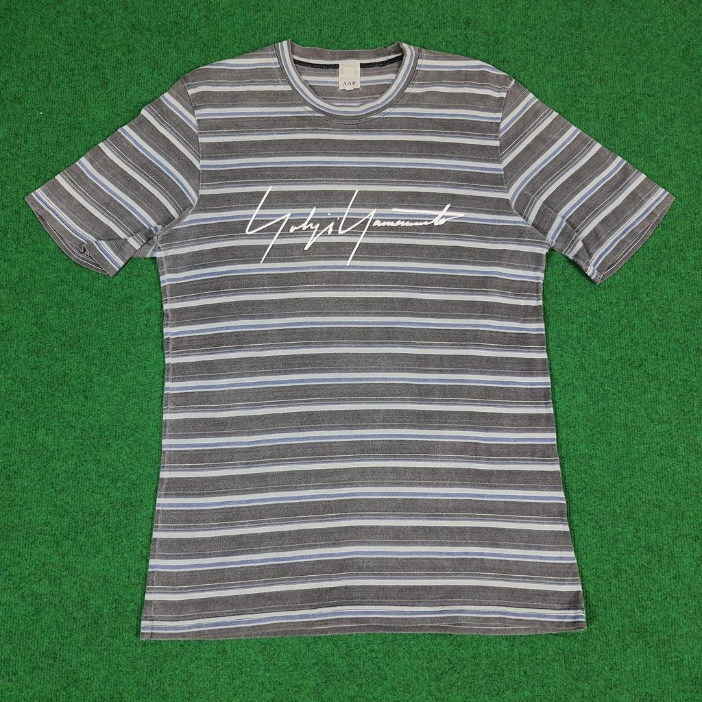 Vintage Yohji Yamamoto A.A.R Striped Japan Tshirt