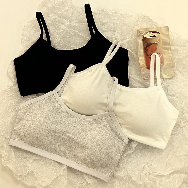 Pure Cotton Sports Tube Top for Teen Girls, Ages 12-18 – Ideal for Junior and High School