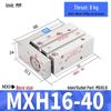 KZRH MXH Small Pneumatic Linear Slide Cylinder