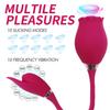 Rose Sucking Vibrator Licking Tongue Clit Sucker Nipple Blowjob Clitoris Stimulation Female Masturbation Sex Toys for Women