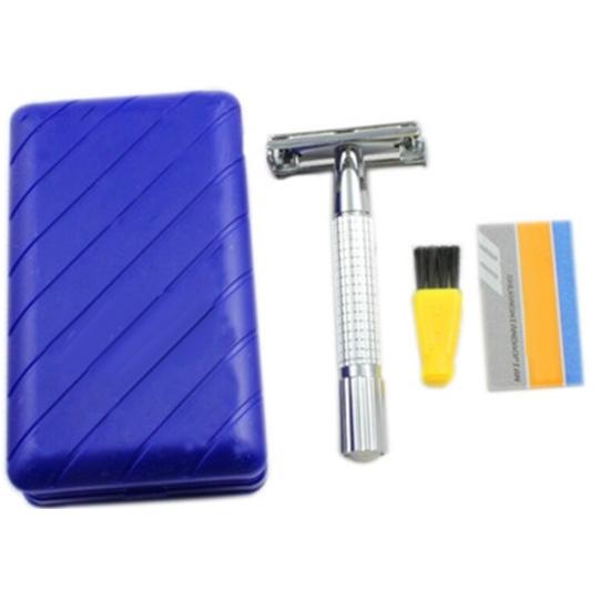 Men Classic Manual Double-Edged Razor Hair Removal Blade Beard Trimmer Shaver