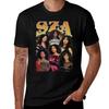 T-shirt SZA Bling Casual Streetwear Manica Corta