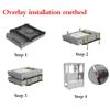 12Cm Fan Hard Drive Bracket Ssd 3.5 Inch Hard Drive Multi-Layer Stacking Bracket