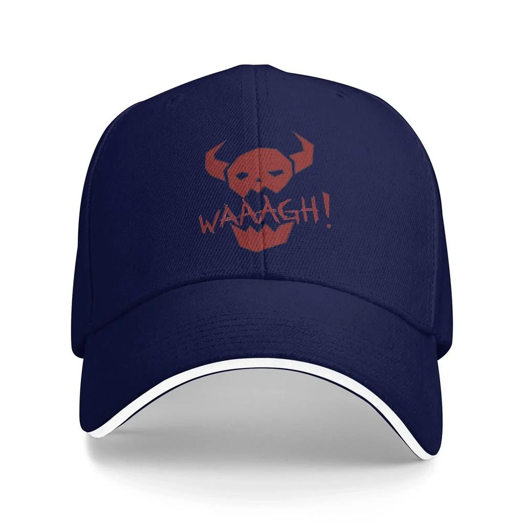 Nueva Gorra de Béisbol Ork WAAAGH Logo Warhammered 40k Merch Para Hombres Mujeres Gorra Trucker Casual Snapback Sombrero Regalo