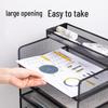 Deli PB264 4-Layer Metal File Tray