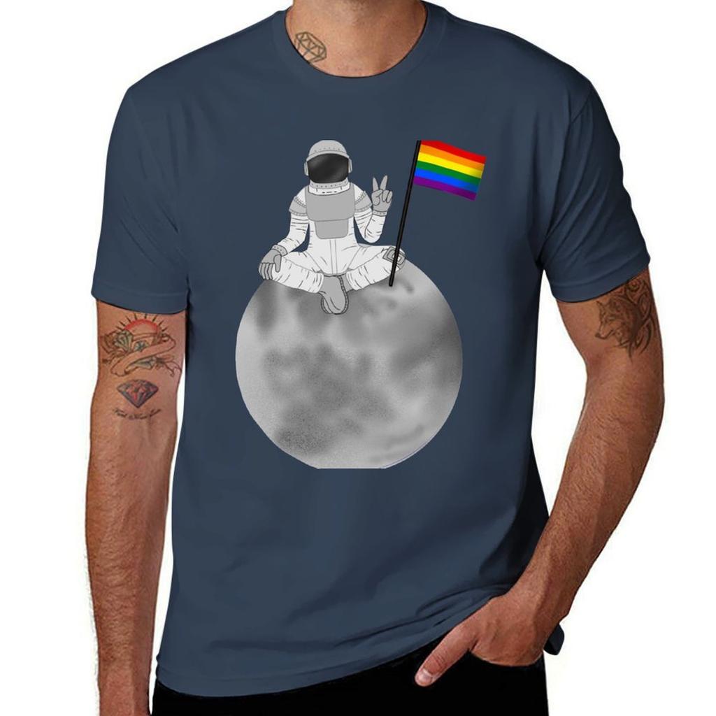 Pride On The Moon Tshirt Cool Dry Perforunisexce Tshirt