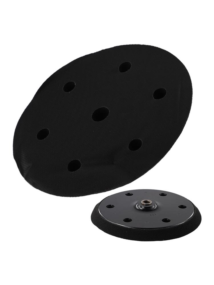 Easy Disc Change with 9 Inch Hook and Loop Backing Plate for Drywall Sander