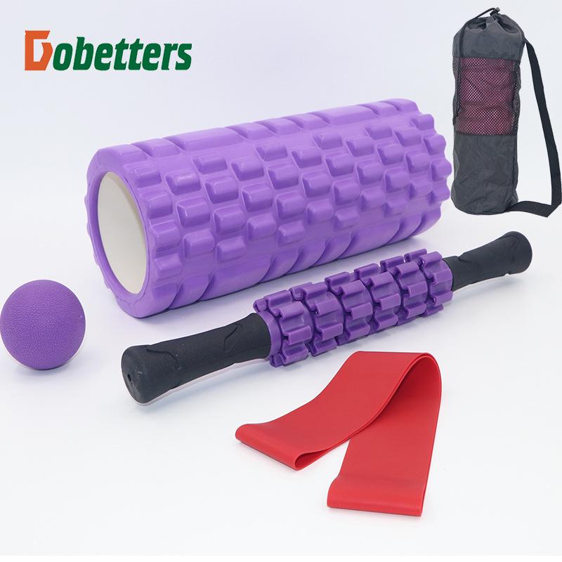 Zestaw 33cm Wałek Piankowy do Jogi Wolf Tooth i Piłka do Masażu