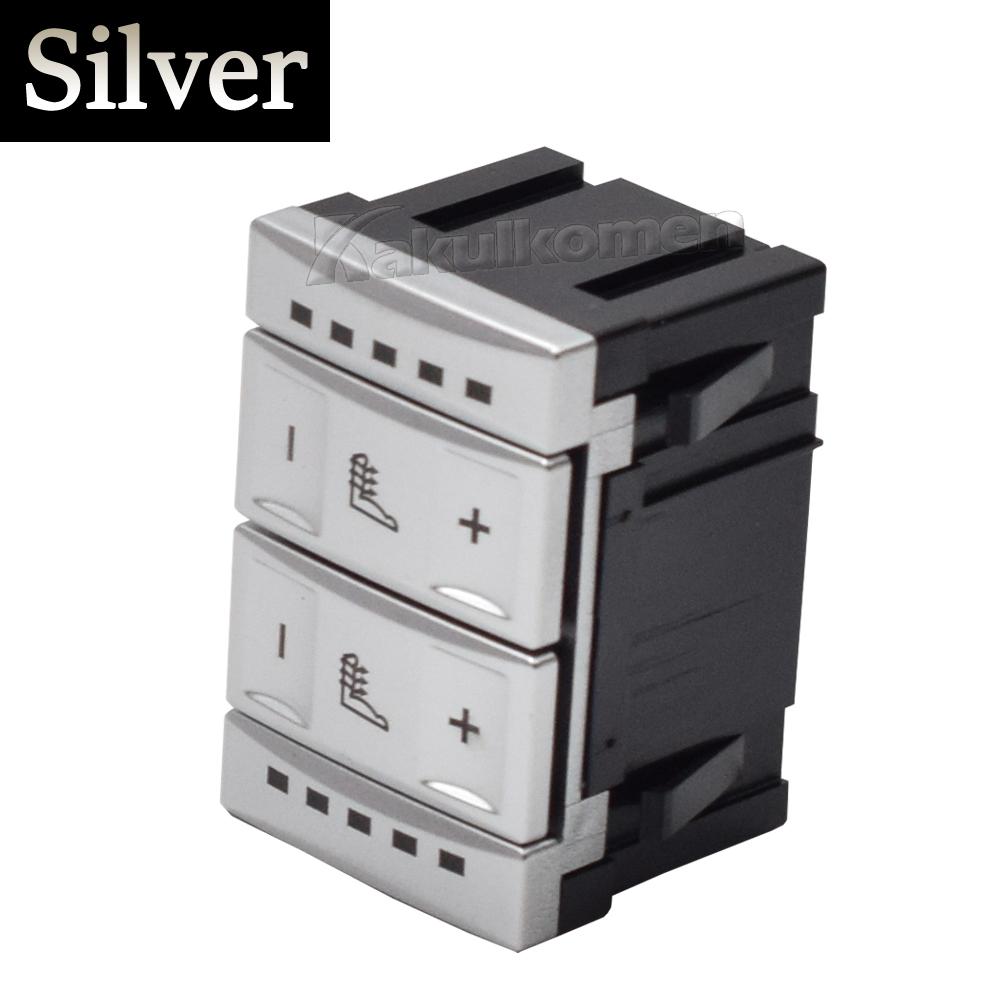 

New Car Seat Heating Button Control Switch For Ford Mondeo MK4 S-MAX Galaxy MK3 6M2T-19K314-AC BS7T19K314AB 6M2T19K314AC серебряный