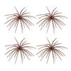 Realistic Bionic Lures for Trout Floating Sea Urchin Soft Lures, Highly Elastic TPE Fishing Baits, Plastic Bait Reservoirs Flexible Tentacles Bluegill