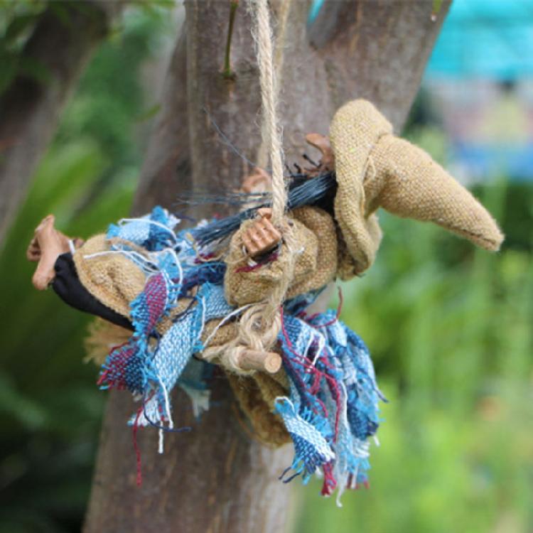 Desk Sculpture Toy High Quality Plastic Made Decorations Cute Hanging Witch