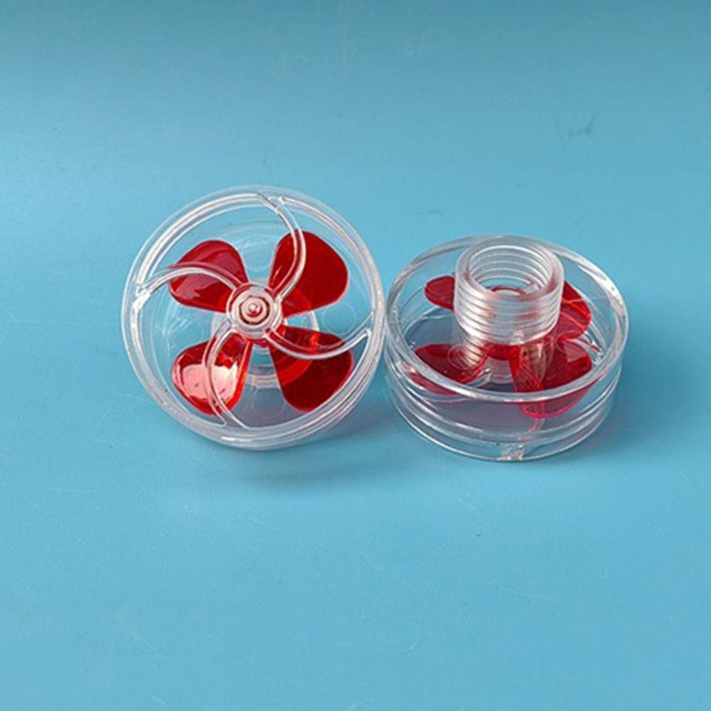 20MM/25MM Auto-Rotating Fan Kit Removable Simple Fish Tank Outlet Fan Plastic Aquarium Filter Screen Accessories