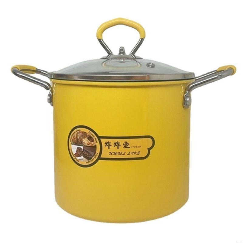 Кастрюли для варки лапши Глубокие сковороды для картофеля фри Курицы Японской темпуры X3UC
