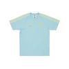 Palace X Adidas Co-Branding Logo Vorne Kurzarm T-Shirt Unisex Oberteile Blau HE9373