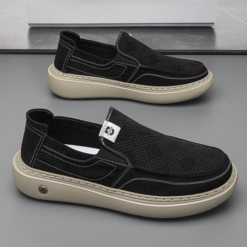 Driving shoes casual soft-soled breathable cloth shoes new in summer