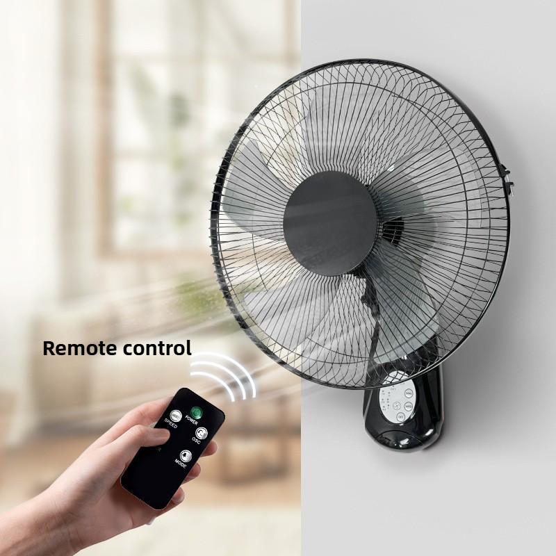Household Adjustable Wind Speed  Air Circulation Fan Smart Electric Fan Dormitory Wall Mounted Shaking Head Fan