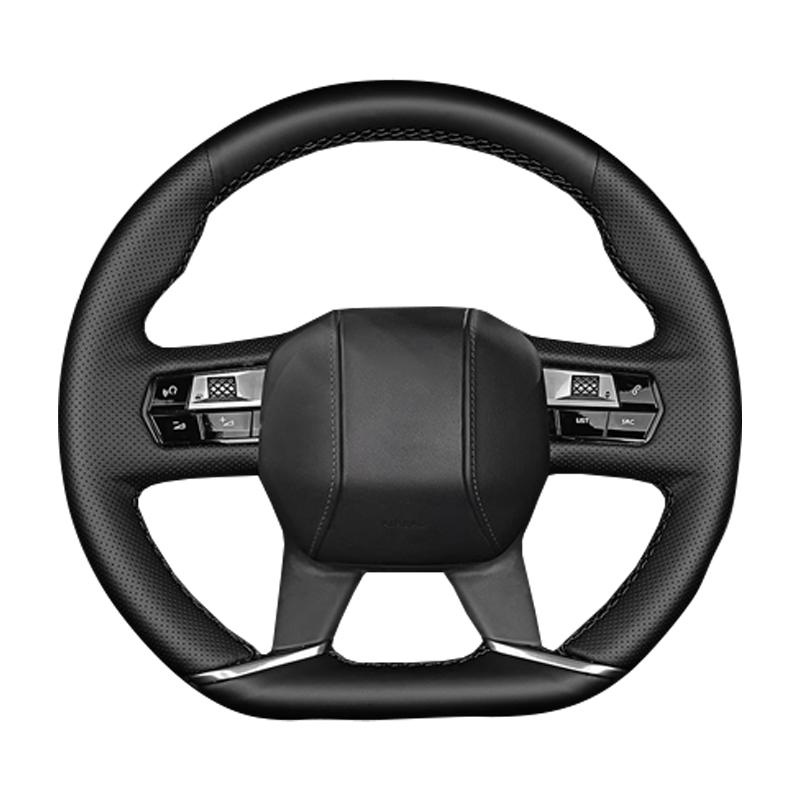 Hand Stitching Car Steering Wheel Cover Wrap for Citroen DS7 Crossback 2017 - 2026 DS9 2020 - 2026 2026 DS 7 9 Protector Holder