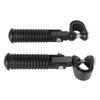 Engine Guard Footpegs Motorbike Parts Foot Pegs Pair Of Motorcycle Foot Pegs Clamp Footrest Mount For 1in Engine Crash Guard