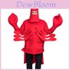 Red Lobster Performance Costume Vibrant Cosplay Prop Perfect For Halloween And Stage Shows