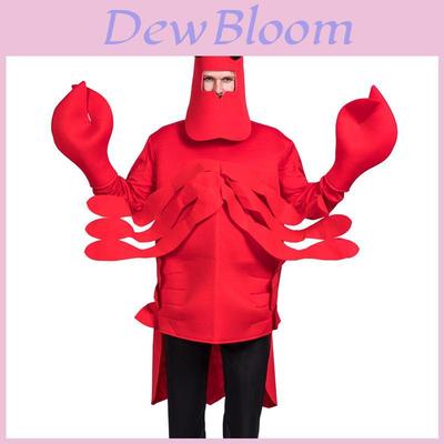 Red Lobster Performance Costume Vibrant Cosplay Prop Perfect For Halloween And Stage Shows