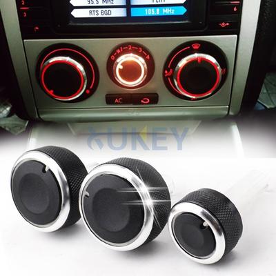 Pro VW Golf 4 Mk4 Passat B5 Bora Polo 6N Lupo Škoda Octavia Spínací knoflík Knoflíky Topení Ovládací panel Klimatizace Tlačítka Číselníky Kroužek