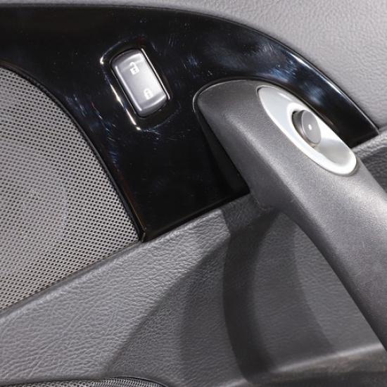 Glossy Black Child Lock Button Trim Panel For Corvette C6 2005-2013 2PCS