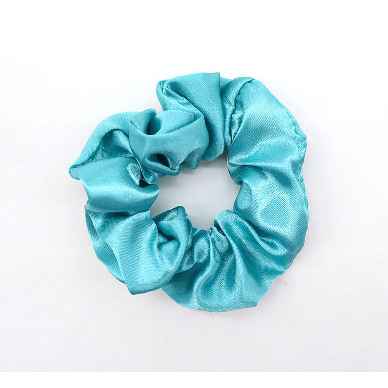 Vintage French Satin Silk Hair Tie - Retro Versatile Accessory