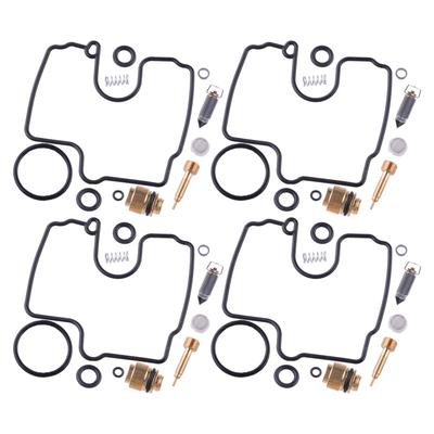 4 Sets Motorcycle Carburetor Carb Repair Rebuild Kit Fit for Yamaha YZF-R1 YZF R1 1998 1999 2000 2001
