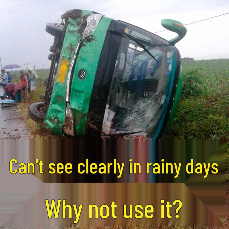 Waterproof Anti-Fog Anti-Glare Rearview Mirror Rainproof Film for Trucks